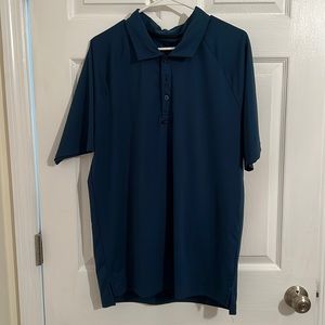 Oakley Dark Teal Golf Shirt - L